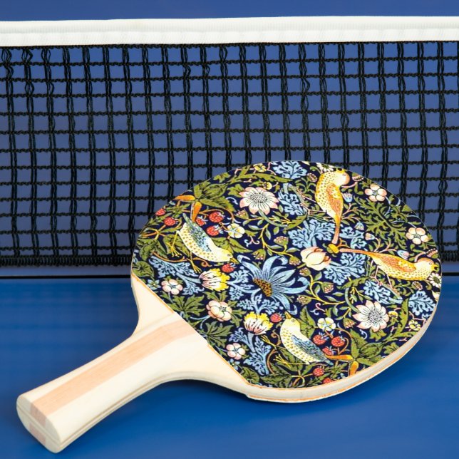 Raquette De Ping Pong Strawberry Thief, célèbre motif, (Insitu)