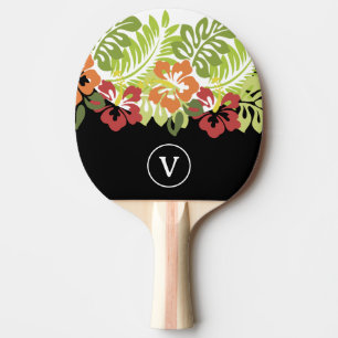Raquette De Ping Pong Style tropical amusant