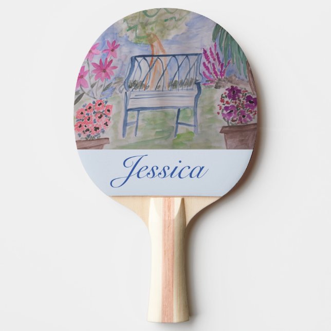 Raquette De Ping Pong Summer Garden (Devant)
