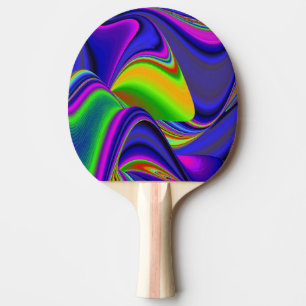 Raquette De Ping Pong Summerrainbow, Rainbowart 3D Abstrait