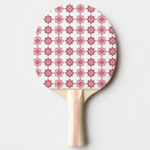 Raquette De Ping Pong SUN traditionnel letton motif géométrique IV