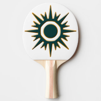 Raquette De Ping Pong Sunburst Vert classique