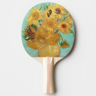 Raquette De Ping Pong Sunflowers Vincent van Gogh