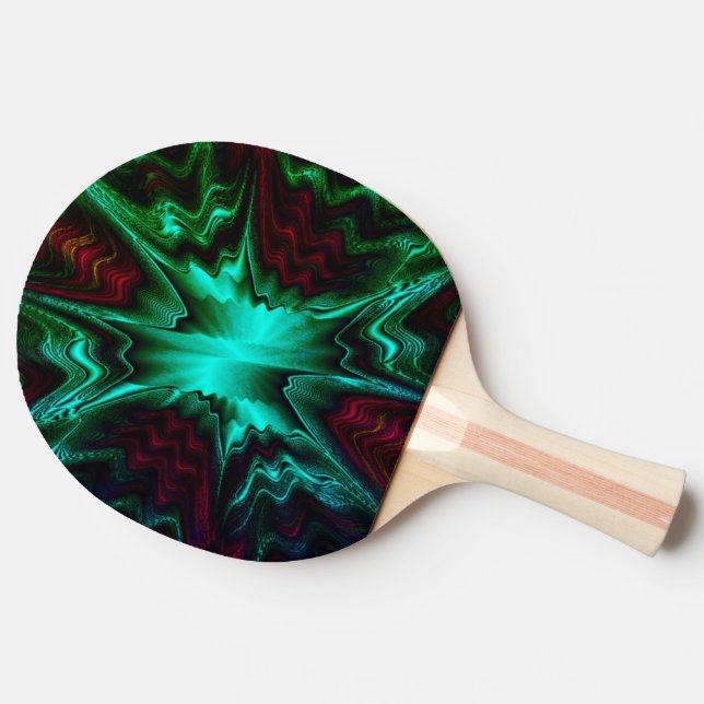 Raquette De Ping Pong Superbe Quartz Vert (Côté)