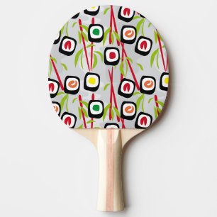 Raquette De Ping Pong Sushi arrière - plan