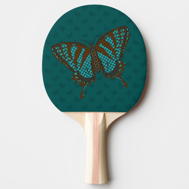 Raquette de Ping Pong Swallowtail Natif (Devant)