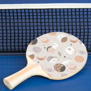 Raquette De Ping Pong Sweat Dream Bunnies Dans Motif spatial