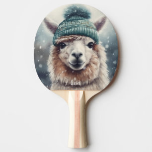 Raquette De Ping Pong Sweet Winter Alpaca, coutume