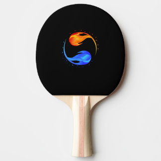 Raquette De Ping Pong Symbole de l'amour