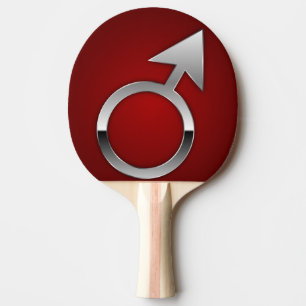 Raquette De Ping Pong Symbole de Mars