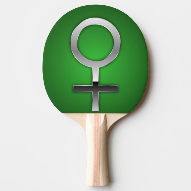 Raquette De Ping Pong Symbole de Vénus (Devant)