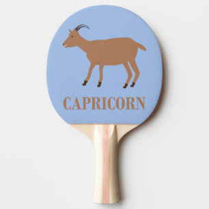 Raquette De Ping Pong Symbole étoile Capricorne Chèvre