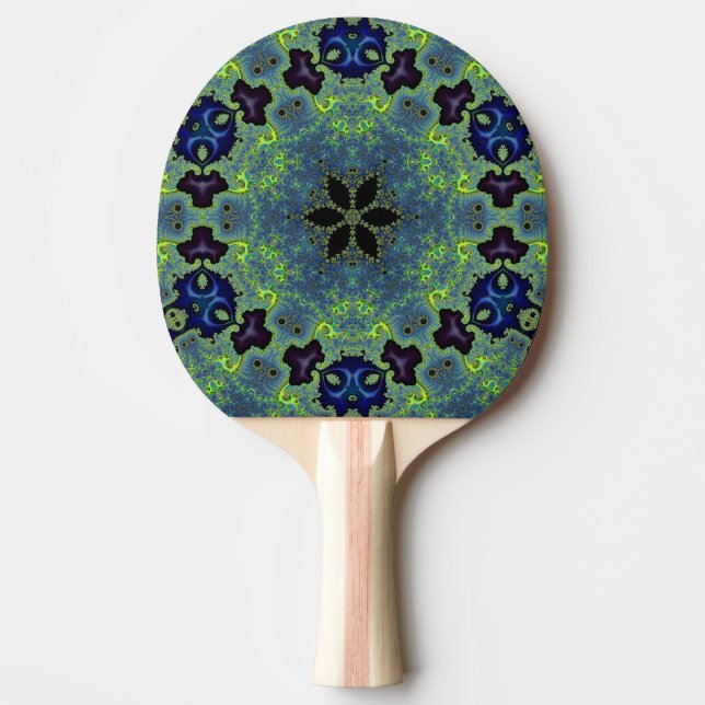 Raquette De Ping Pong Symphonie fractale radiante (Devant)
