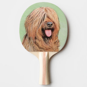Raquette De Ping Pong Tableau de bord - Joli art original chien