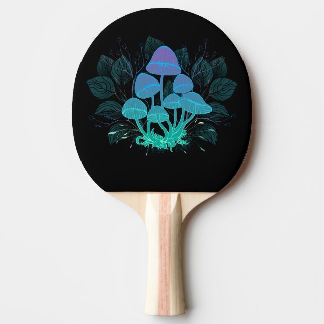 Raquette De Ping Pong Tabourets dans Bushes (Devant)