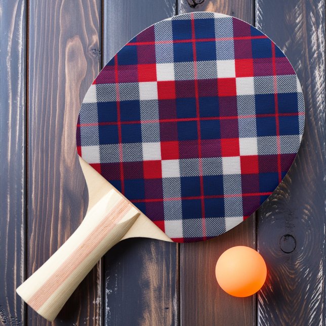 Raquette De Ping Pong Tartan Mayflower (Créateur téléchargé)
