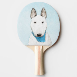 Raquette De Ping Pong Taureau Terrier - Cute Original Chien Art