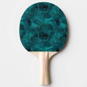 Raquette De Ping Pong Teal Galaxy Series Design 2