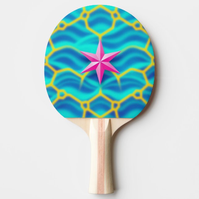 Raquette De Ping Pong Teal Pong Oasis (Devant)
