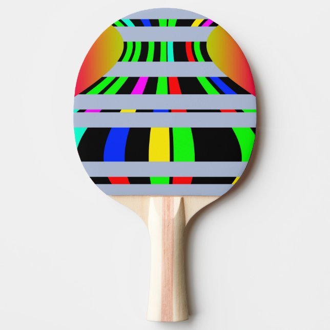 Raquette De Ping Pong Temps de déplacement (Devant)