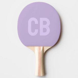 Raquette De Ping Pong Tendance Couleur Douce Violet Ping Pong Paddle