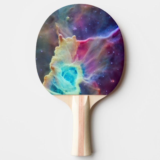 Raquette De Ping Pong Tennis de table Galaxy d'inspiration spatiale (Devant)