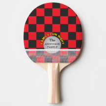 Tennis de table, Jeux de famille, Damier