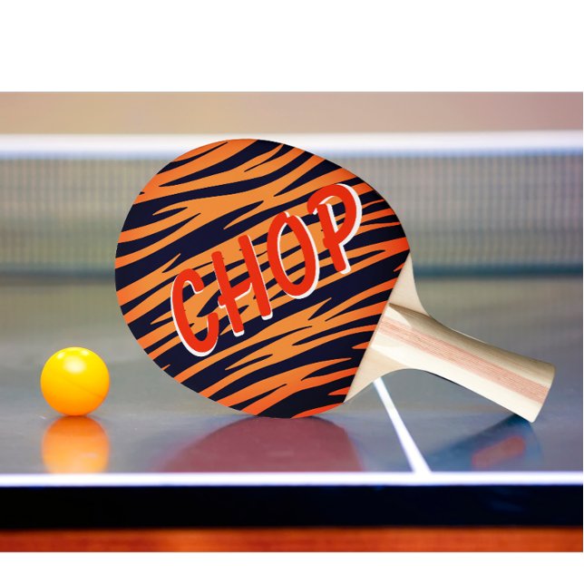Raquette De Ping Pong Tennis de Table moderne Smash noir Orange bande (personalized ping pong paddle)