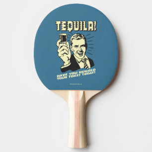 Raquette De Ping Pong Tequila : Accroché Vos Toilettes Aujourd'Hui