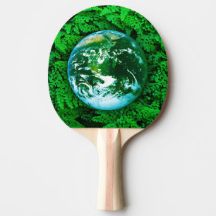 Raquette De Ping Pong Terre verte - conscience écologique