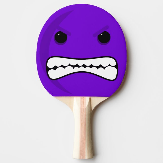 Raquette De Ping Pong Tête pourpre (Devant)