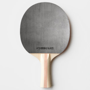 Raquette De Ping Pong Texture balayée en métal
