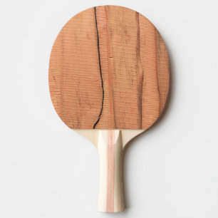 Raquette De Ping Pong Texture en bois