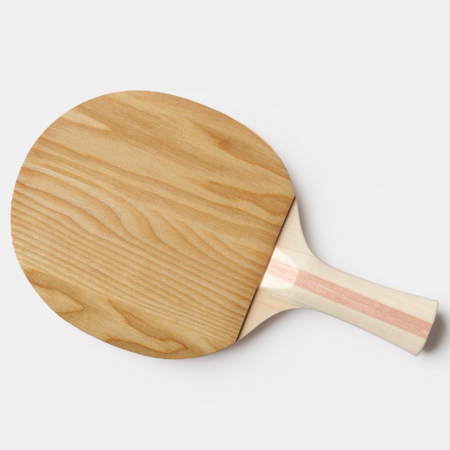 Raquette De Ping Pong textures en bois légères de conseil (Côté)