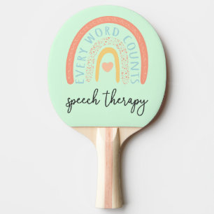Raquette De Ping Pong Thérapie vocale II - Chaque mot compte