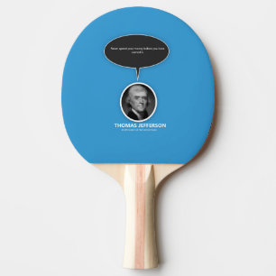 Raquette De Ping Pong Thomas Jefferson Ping Pong Paddle
