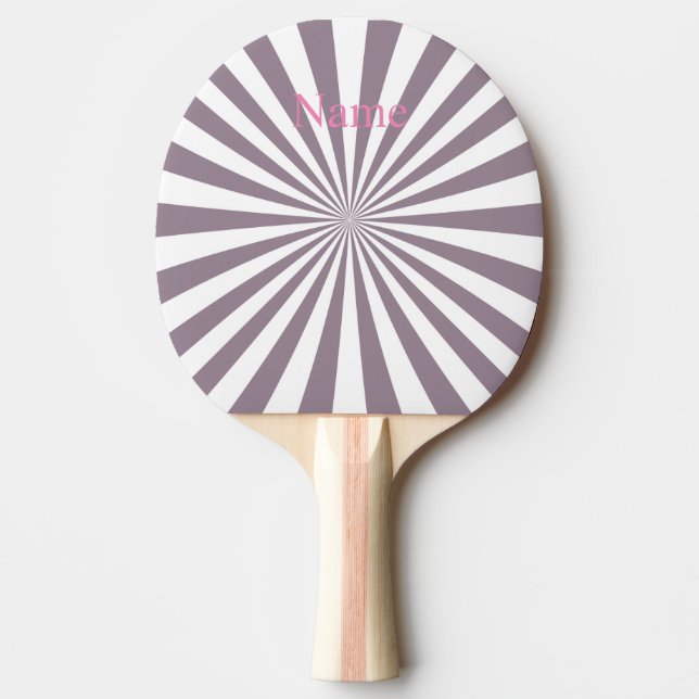 Raquette De Ping Pong Thunder_Cove de Starburst Abstrait (Devant)