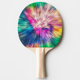 Raquette De Ping Pong Tie Dye Starburst