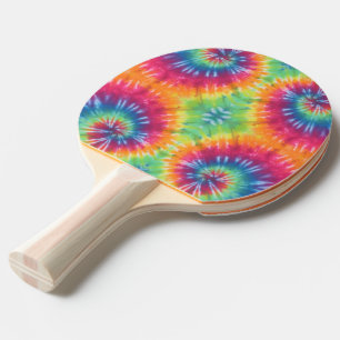 Raquette De Ping Pong Tie Tee Dye