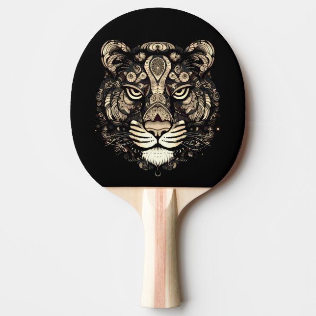 Raquette De Ping Pong Tigre d'or (Devant)