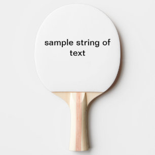 Raquette De Ping Pong Titre du produit