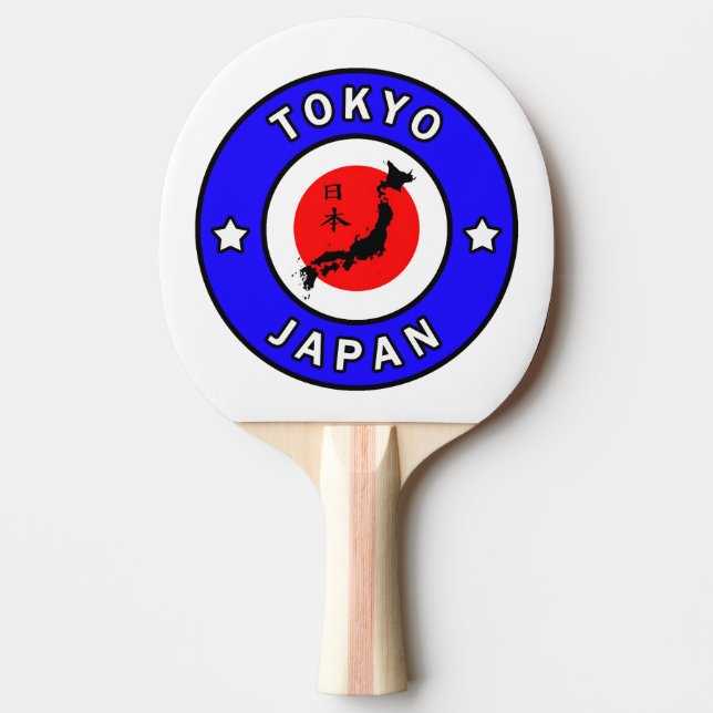 Raquette De Ping Pong Tokyo Japon (Devant)