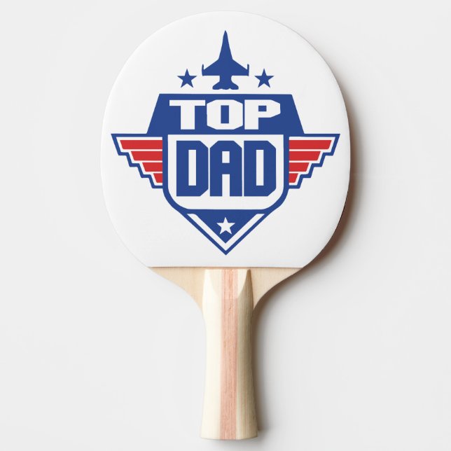 Raquette De Ping Pong Top Papa Avion (Devant)