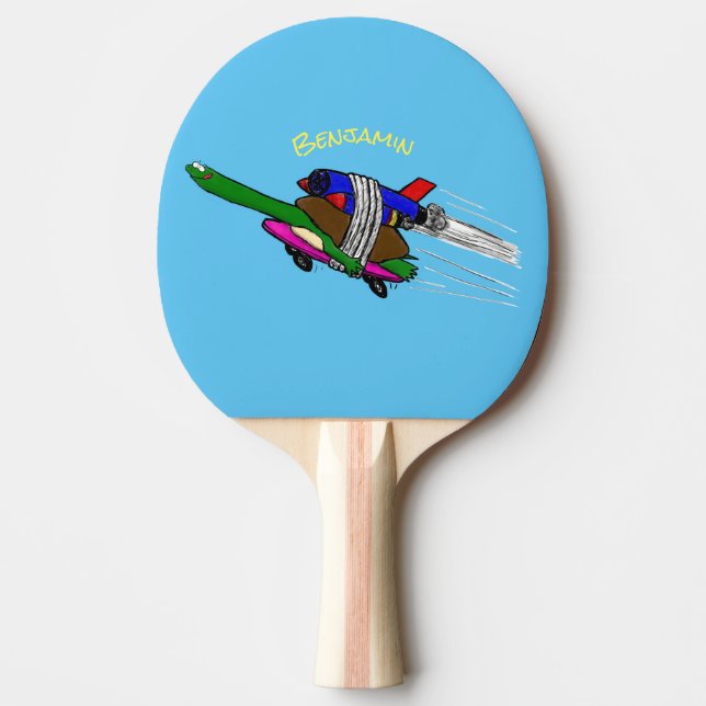 Raquette De Ping Pong Tortue volante (Devant)