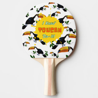 Raquette De Ping Pong Toucans Tropicaux - Jungle Ludique