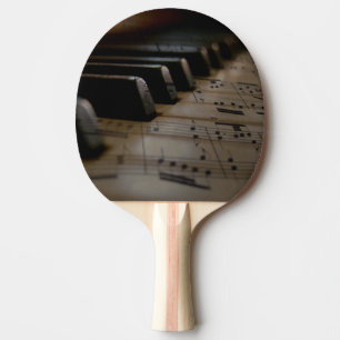 Raquette De Ping Pong Touches de piano de musique antique
