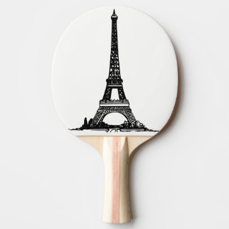 Raquette De Ping Pong Tour Eiffel
