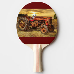 Raquette De Ping Pong Traceur de la ferme rouge