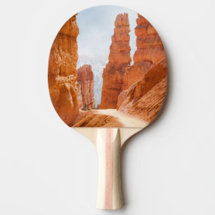 Raquette De Ping Pong Traînée de parc national de canyon de Bryce