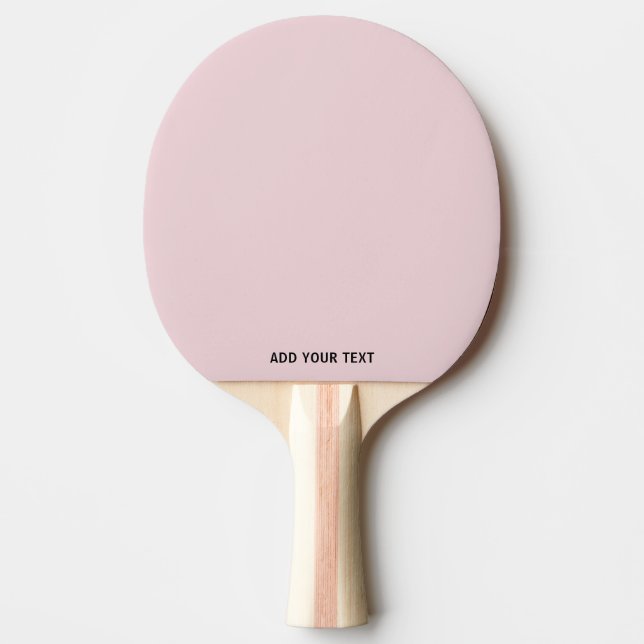 Raquette De Ping Pong Trendy Soft Pastel Pink -  Custom Ping Pong Paddle (Devant)